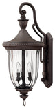 Oxford 3 Light Large Wall Mount Lantern