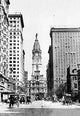 Looking North on Broad Street, Philadelphia, Pa - Canvas Poster 20" x 30"