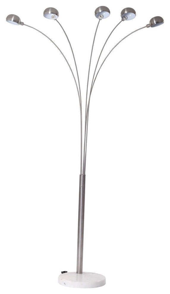 Modern Contemporary Living Room Floor Lamp White