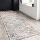 Polyester Pile Dante DN-06 Area Rug by Loloi II, Natural/Sunrise, 5'3"x7'2"