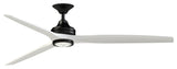 Fanimation Spitfire DC-KIT-72-LK Spitfire DC 72" 3 Blade Indoor / - Black /