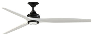 Fanimation Spitfire DC-KIT-72-LK Spitfire DC 72" 3 Blade Indoor / - Black /
