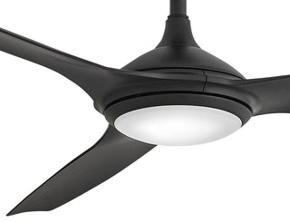 Hinkley Talan Talon 64" Led Smart Fan, Matte Black