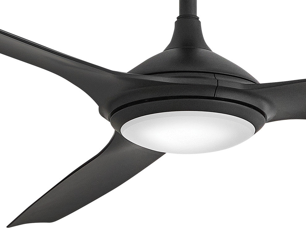Hinkley Talan Talon 64" Led Smart Fan, Matte Black