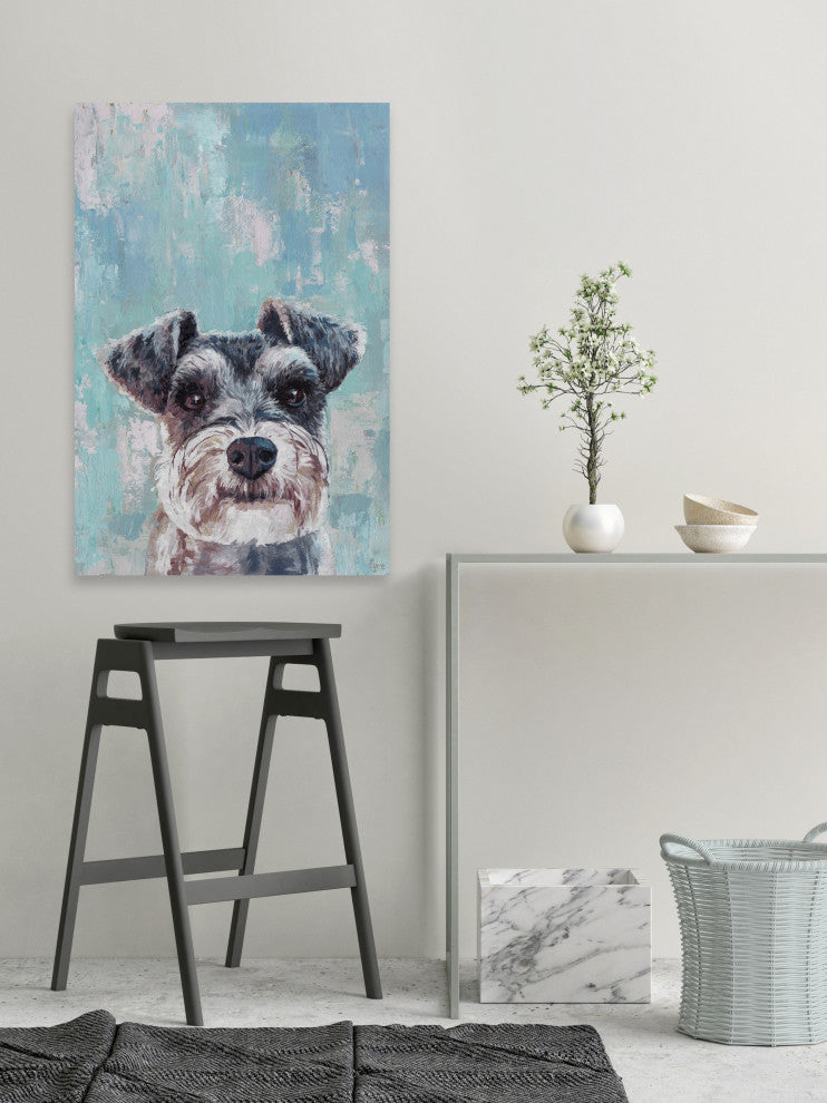 "Felix Is Hungry" Painting Print on Wrapped Canvas, 8x12