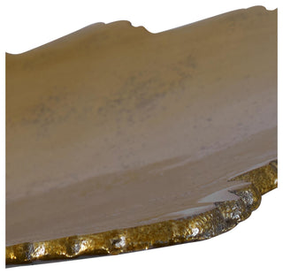 Uttermost 18002 Camilla 36"W Aluminum Tray - Gold