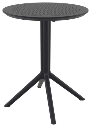 Sky Round Folding Table 24" Black