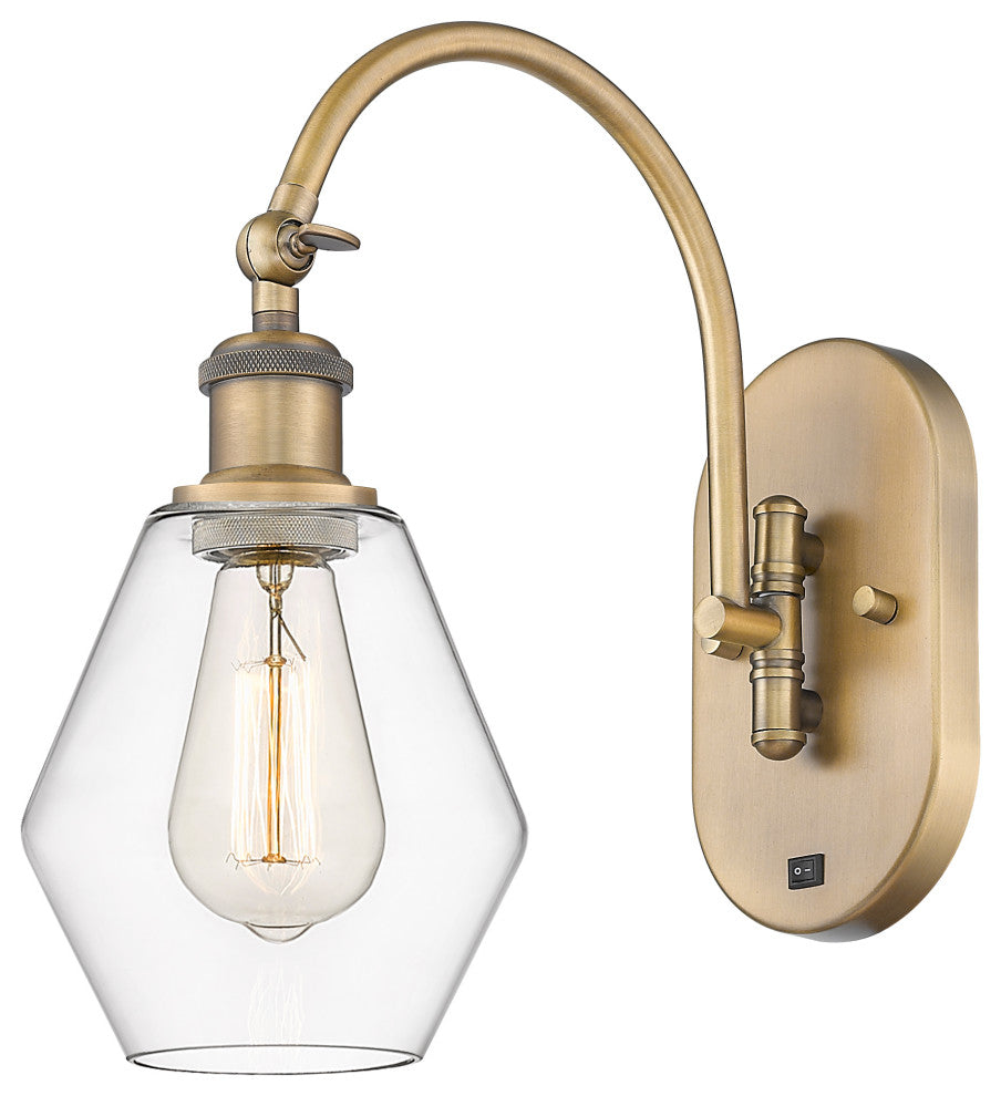 Innovations 518-1W-BB-G652-6 1-Light Sconce, Brushed Brass