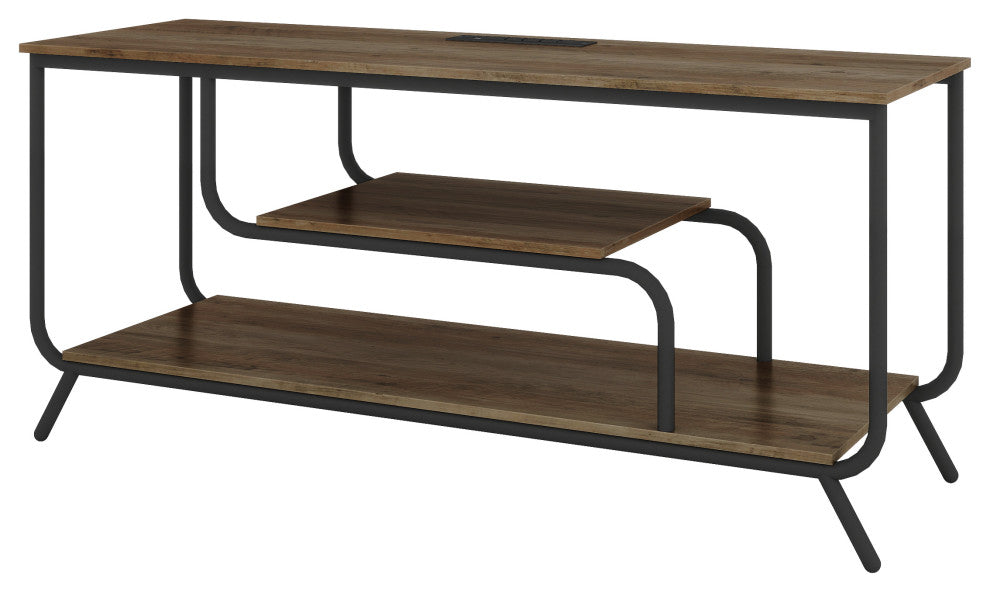 Gewnee Console Table for Living Room & Bedroom, Light Gray