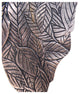 Discontinued Copper Leaf Collage Wall Dcor - Brown