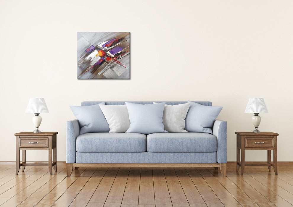 Wall Decor Painting Highway Traffic Abstract