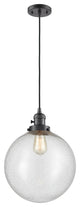 INNOVATIONS 201CSW-OB-G204-12-LED 1-Light Mini Pendant Oil Rubbed Bronze