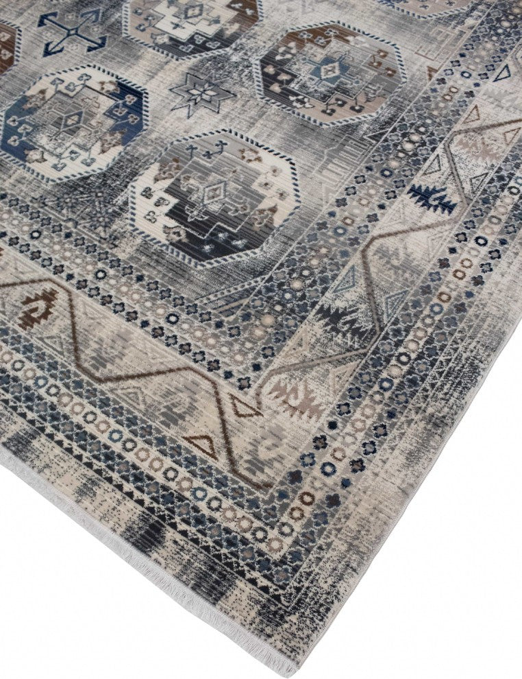 Noori Rug Latif Jodie Grey/Blue Rug
