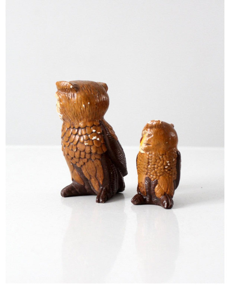 Consigned, Vintage Owls Pair