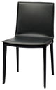 Palma Black Leather Dining Chair
