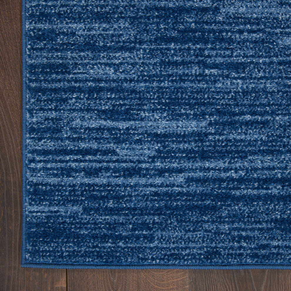 Nourison Essentials 3' x 5' Navy Blue Outdoor Area Rug