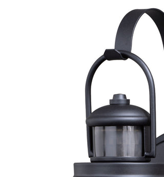 Bridgeport Dualux 8" Outdoor Motion Sensor Wall Light, Oil Rubbed Bronze