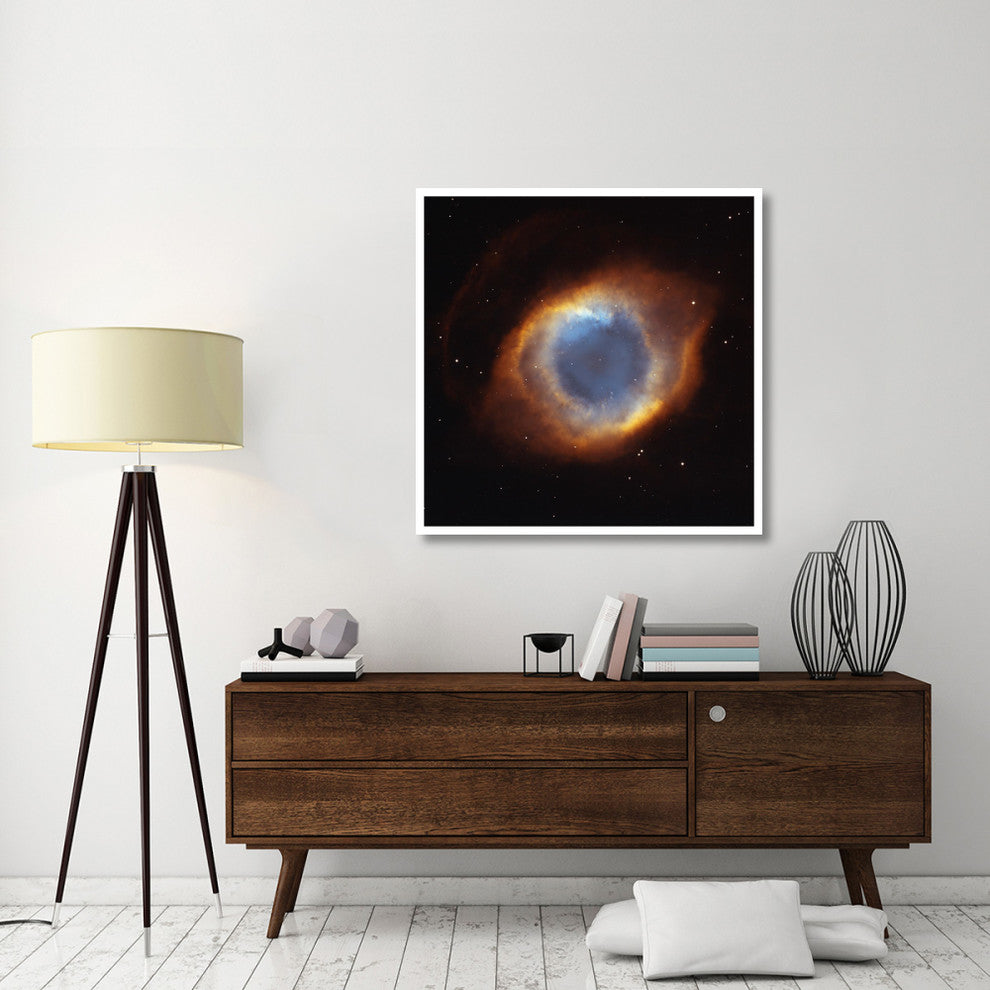 "Helix Nebula - a Gaseous Envelope Expelled By a Dying Star" Paper Art, 42"x42"