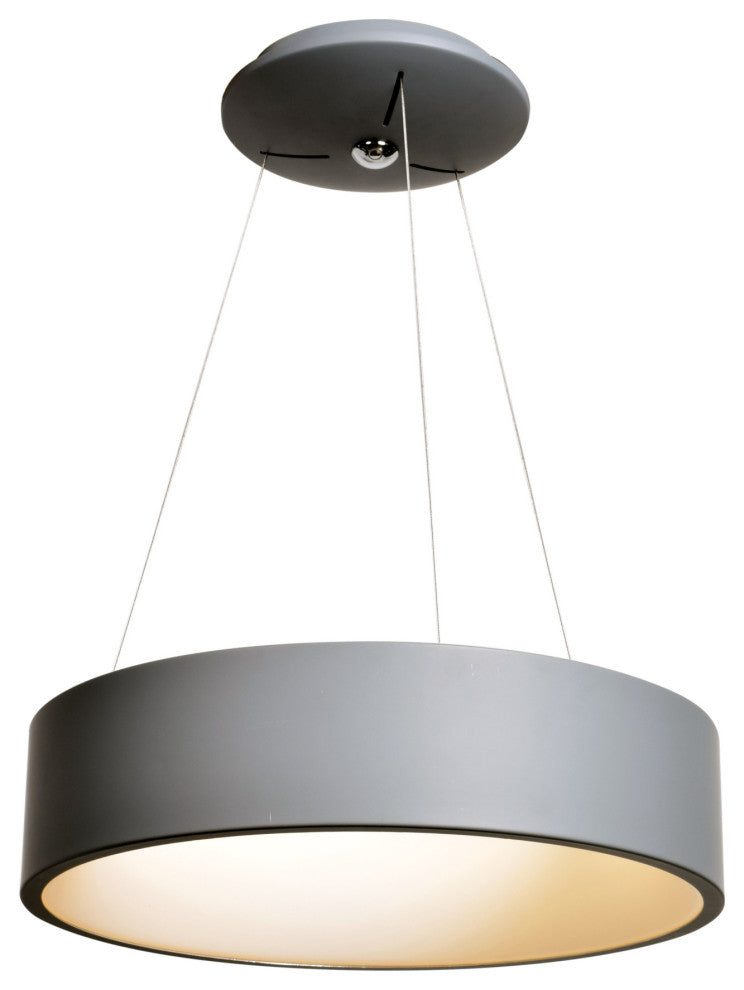 Access Lighting 50940LEDD/ACR Radiant 1 Light 17-3/4"W Integrated - Gray