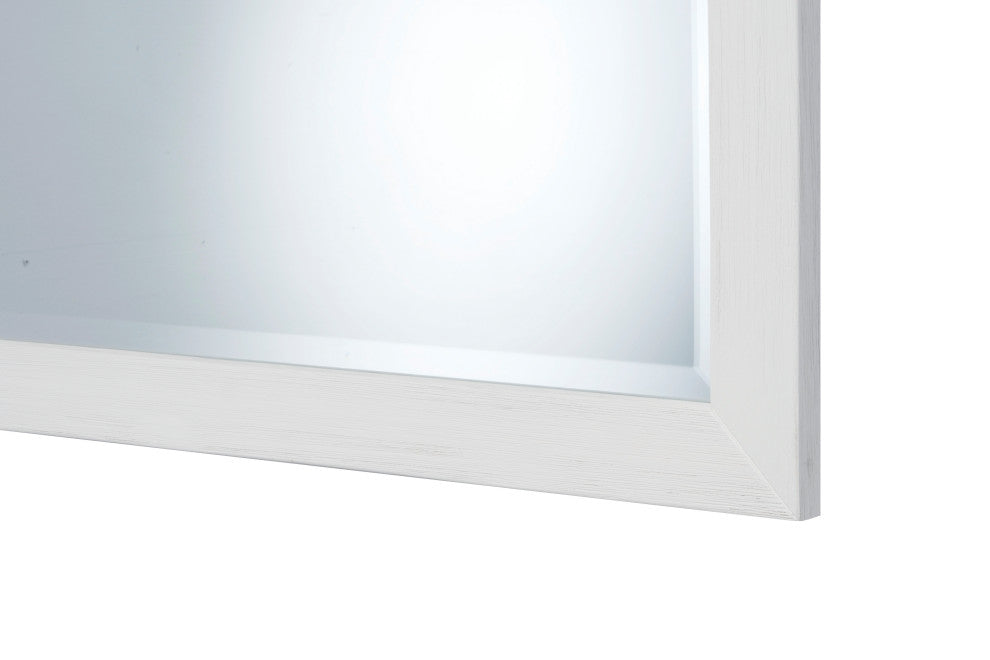 Kasey Series - 36" Framed Mirror with Beveled Glass