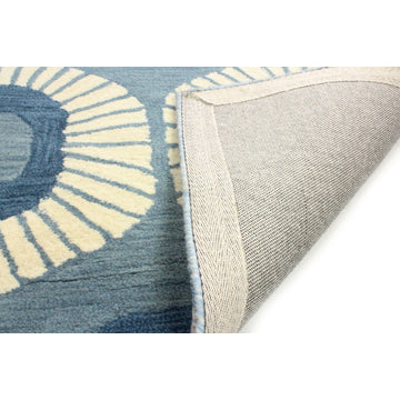 Bashian Woodbridge Area Rug, Light Blue, 2.6''x8''