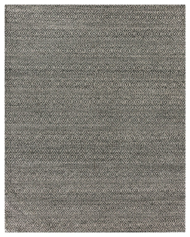 Exquisite Rugs, Woven Earth, Black, 6''x9''