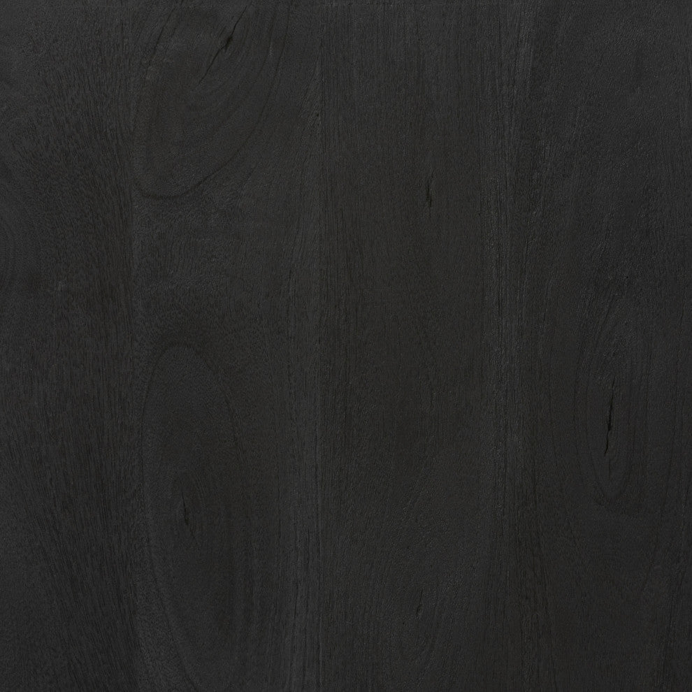 Lorne Media Console-Dark Reeded Totem