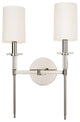 Hudson Valley 8512-Pn, 2 Light Wall Sconce