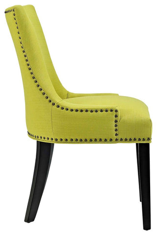 Marquis Upholstered Fabric Dining Chair, Wheatgrass