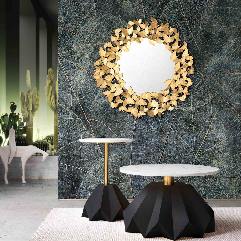 Lyrical 36 Inch Mirror - Gold