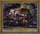 Gustave Courbet In the WoodsFramed Premium Canvas Print, 16"x20"