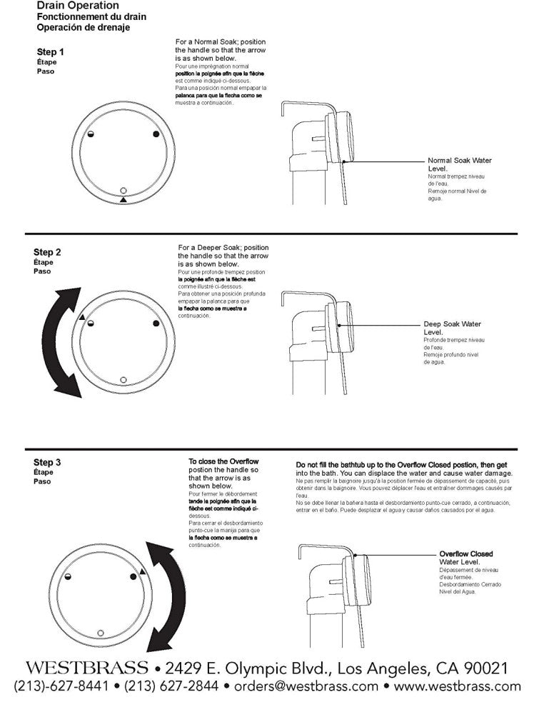 Universal Deep Soak Round Replacement 2-Hole Bath Overflow Cover, Oil Rubbed Bronze