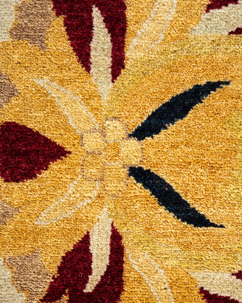 Mogul, One-of-a-Kind Hand-Knotted Area Rug Ivory, 9' 0" x 11' 10"