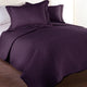 Lotus Home Diamondesque Water and Stain Resistant Quilt, Fig, F/Q