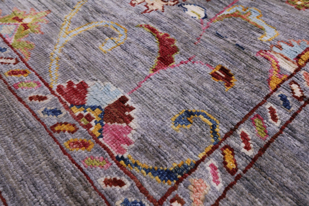 Runner Hand-Knotted Persian Tabriz Rug 2' 7" X 10' 2" - Q12799
