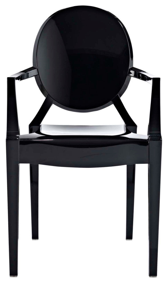Casper Dining Armchair - Black