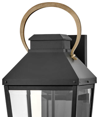 Hinkley Dawson Large Wall Mount Lantern, Black
