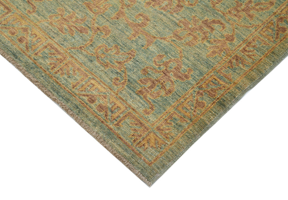 Rug N Carpet - Hand-Knotted Oriental 6' 2" x 8' 10" Soft Oushak Area Rug