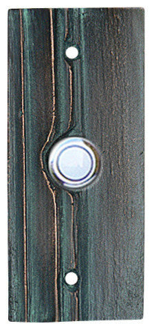 Cedar Bell Plate With Button, Satin