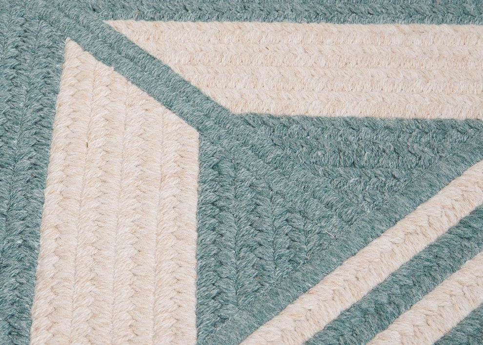 Colonial Mills Sedona ED49 Teal Modern Area Rug, 10'x13' Rectangular