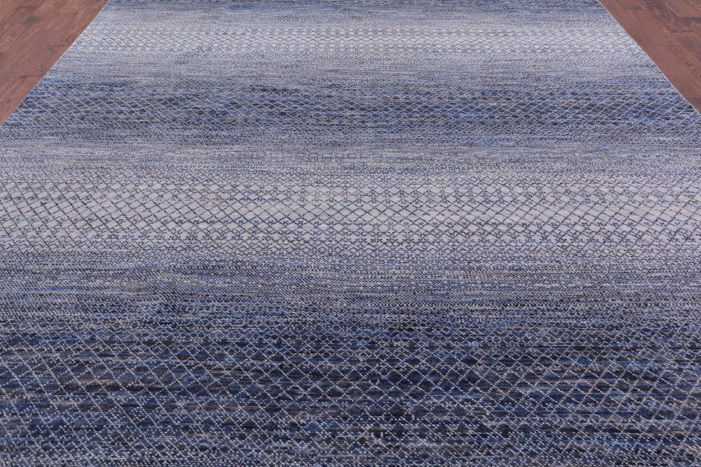 Hand-Knotted Savannah Grass Wool Rug 10' 1" X 14' 0" - Q13176