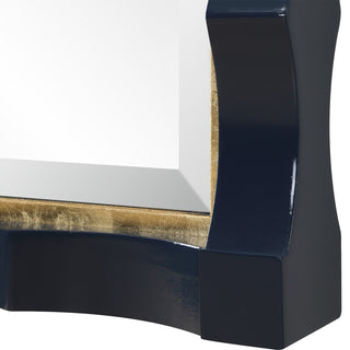 Uttermost Gulf Navy Blue Mirror
