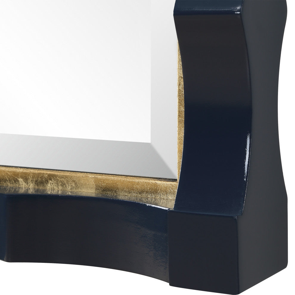 Uttermost Gulf Navy Blue Mirror