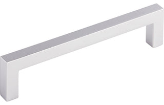 Top Knobs M1160 Square 5-1/16 Inch Center to Center Handle - Polished Chrome