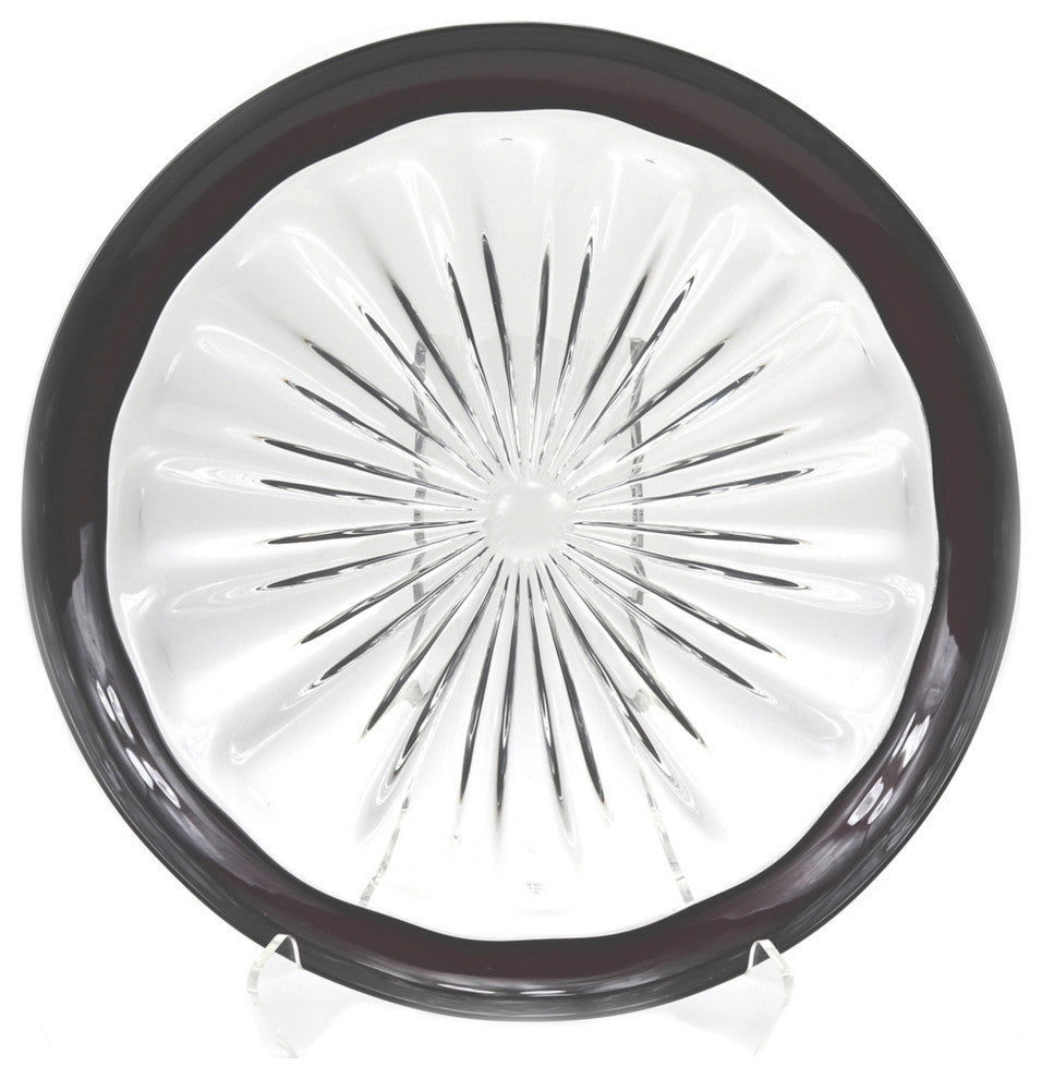 Murano Glass Miro Centerpiece Plate