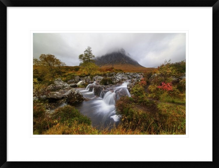 "Buachaille Etive Mor" Framed Digital Print by Roberto Marchegiani, 26"x20"