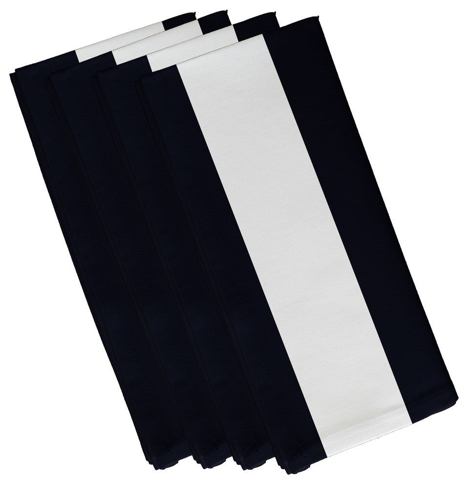 Awning Stripe Stripe Print Napkin, Bewitching, Set of 4