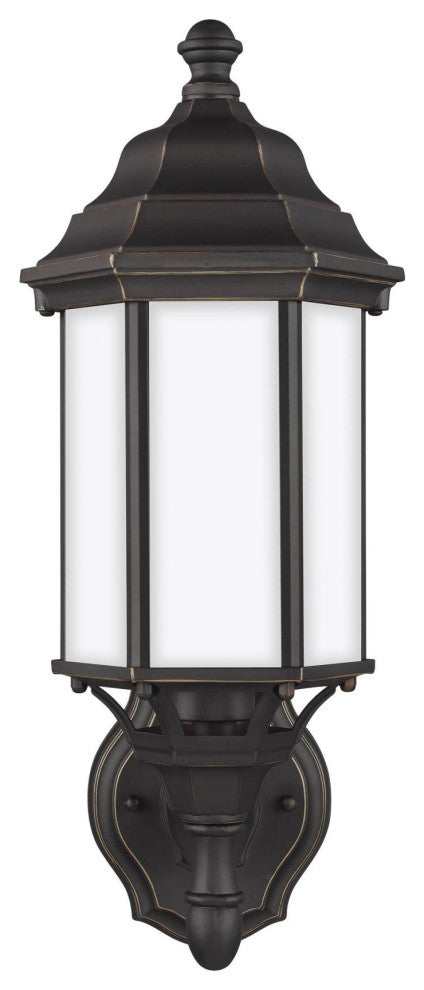 Generation Lighting 8538751 Sevier 16" Tall Outdoor Upward Arm - Black