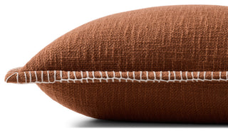 Loloi PLL0109 Terracotta 22'' x 22'' Cover WithDown