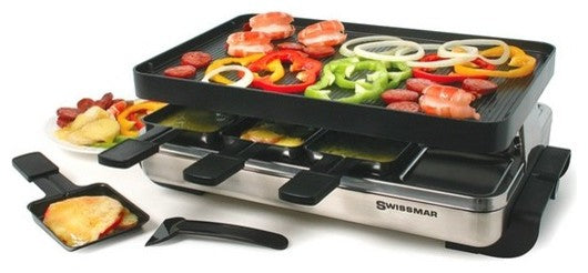 Swissmar - 8 Person Stelvio Raclette Party Grill